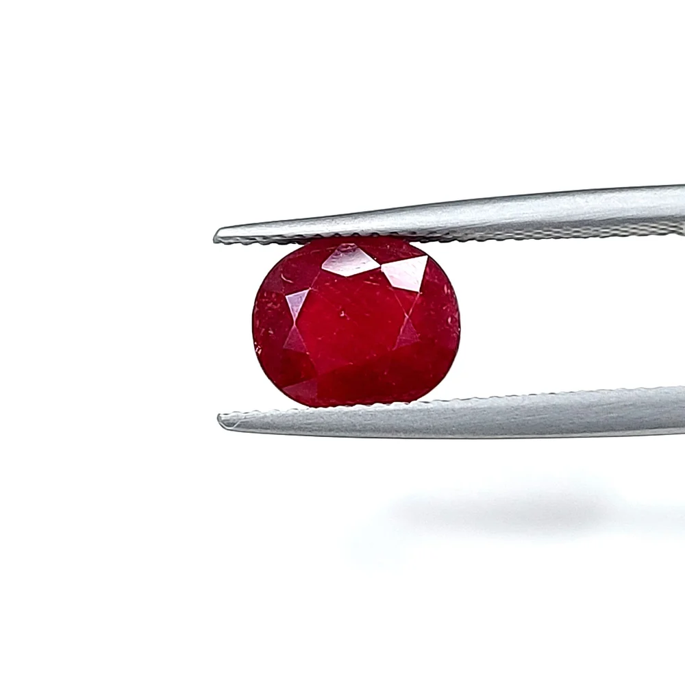 Natural Ruby Oval Cut